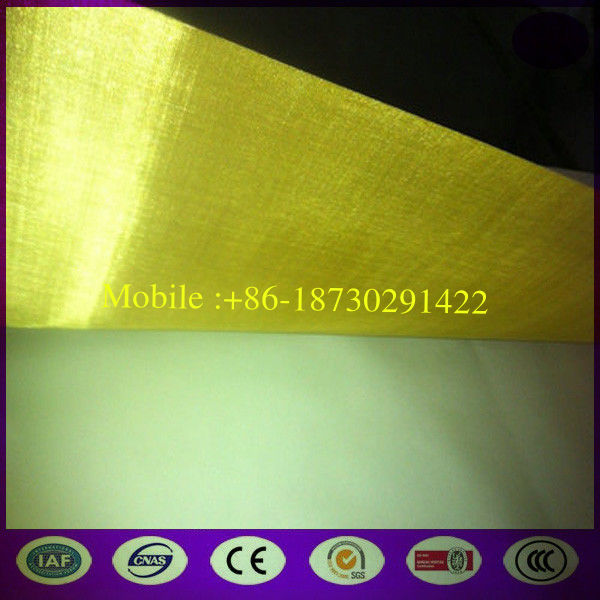 Brass wire mesh #80 mesh x 0.12mm X1 m x 30m for shielding made in china