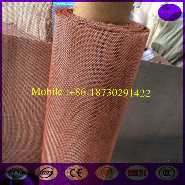 40 Mesh Copper Mesh Screen 0.15mm Wire Dia. 1.0m Roll Width in stock made inchina