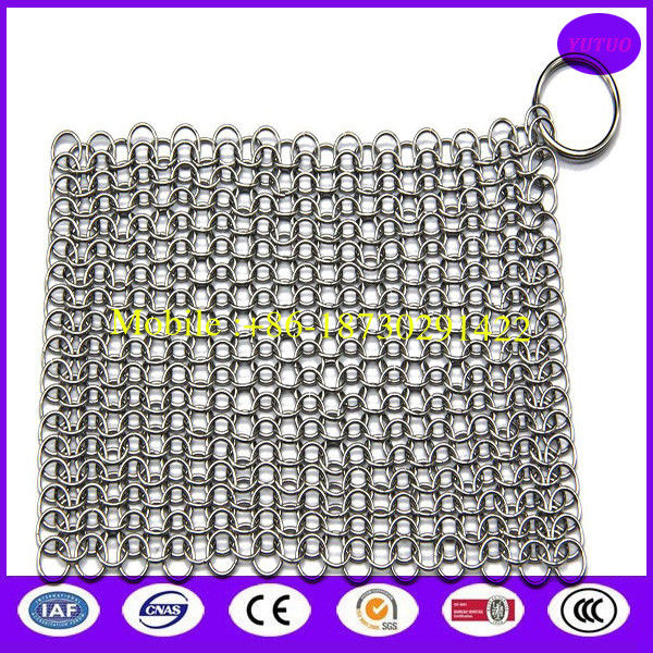 china stainless steel wire pot scrubber for sale in good quality with nice price