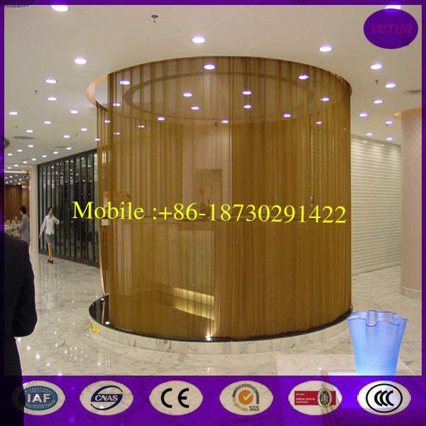 Aluminum chain door fly screen/chain link type door csreen curtain made in china