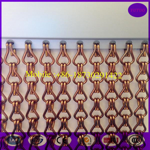 Aluminum Chain Curtain for  Wall and Ceiling Decoration, for door as curtain
