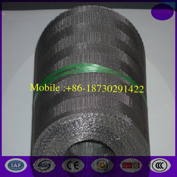 125um stainless steel continous filter belt for Plastic Extruder screen changer machine