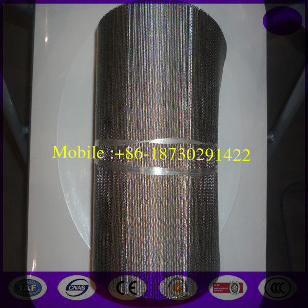 250um stainless steel continous filter belt for Plastic Extruder screen changer machine