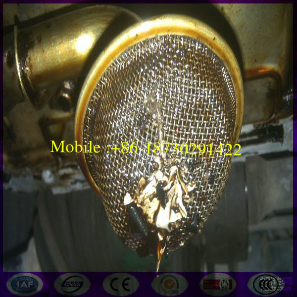 Brass Mesh Small Oil  Filter Net for oil pump in car or auto  made in china