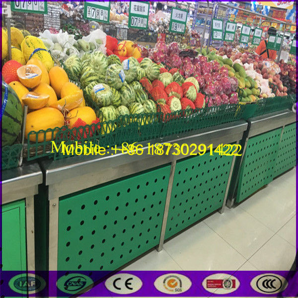 OEM China Green Decorated Iron Shelf for Supermarket as Fence shelf