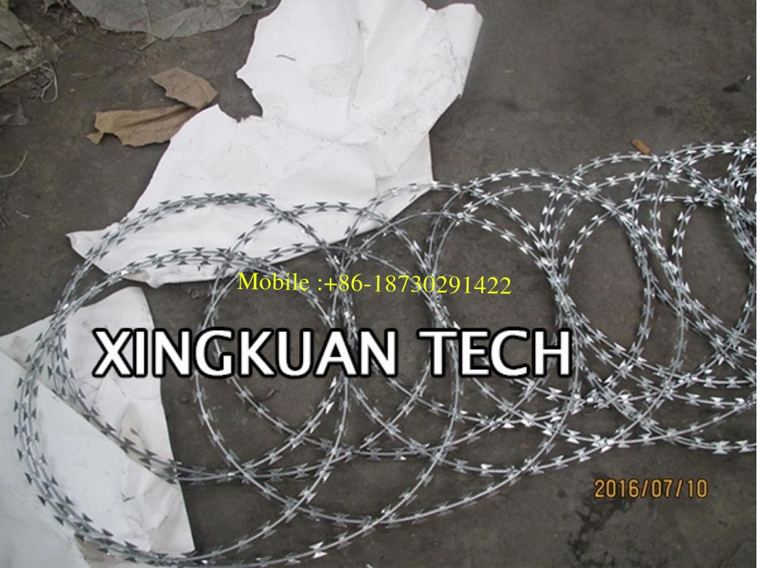 Flat Razor Wire Razor Wire Flat Wrap Flat Wrap Razor Wire Coil BTO-10