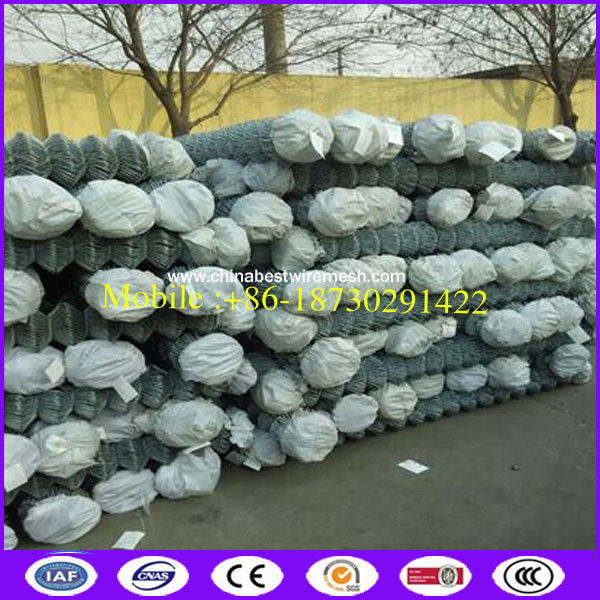 ASTM A 392 Type I (Class II) Galvanized chain link fence