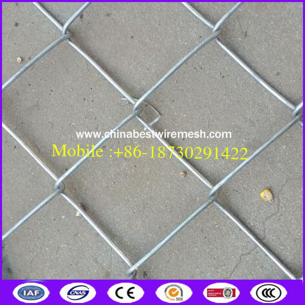 Galvanized chain link mesh fence for Temporary enclosure or dog kennels