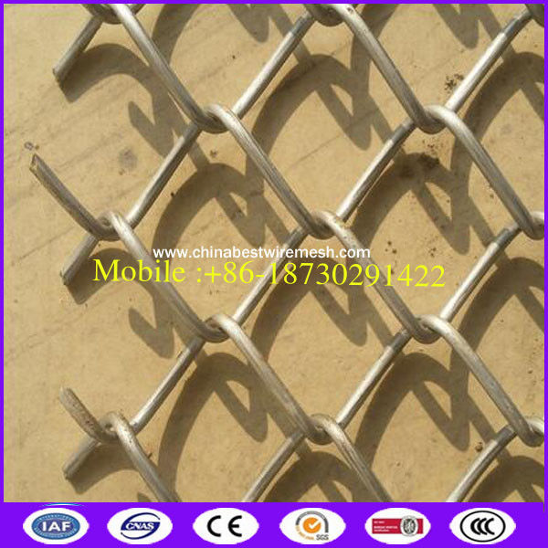 stainless steel 2 inch Diamond cyclone fence for wildlife barriers made in china