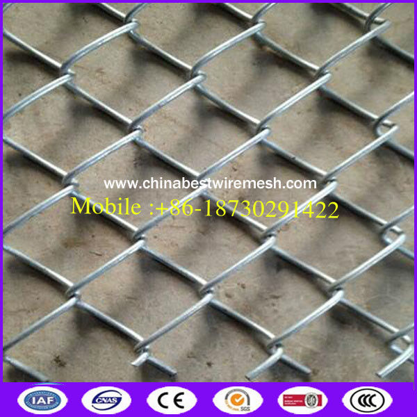 9 GUAGE 8 FT HIGH x 25 FT ROLLS CHAIN LINK FENCE for airport fence