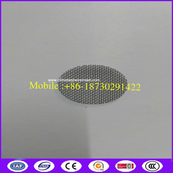 Good quality 20 mm 40mesh smoke tobacco filter creen mesh made in China