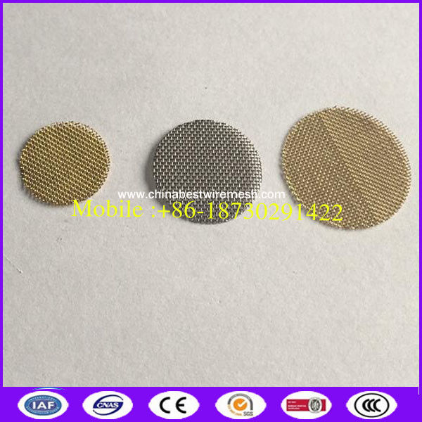 3/4" Brass Smoking Pipe Screen Filter mesh replacement made in china