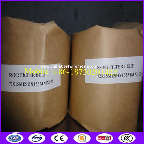 SS302 Automatic Continous Belt Screen Filter Mesh for Single or Twin Screw Extruder