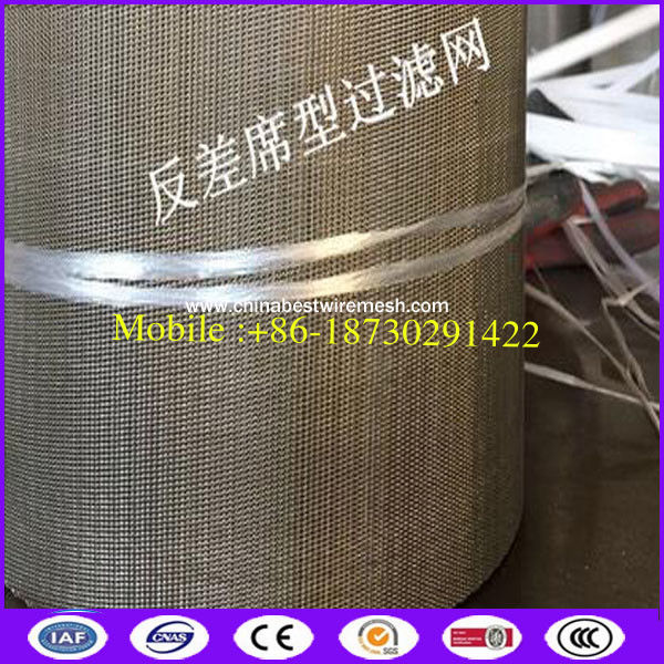 stainless steel Automatic Continous Belt Screen Filter Mesh for food packaging filteration