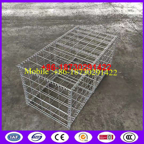 safeguard and beutify Welded Gabion Basket Stone For River made in china