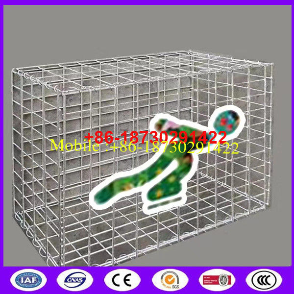 Galvanized welded gabion in size of (3x1.5x0.3)m & (3x1.5x0.6) to Afghanistan