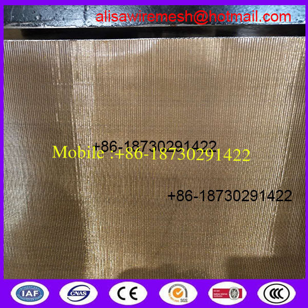 copper wire revese dutch filter belt screen in plastic extrusion machineries equipped with screen changer machine